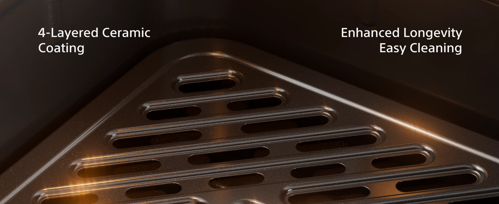 AFR1100 30% space saving, durable 4-layer ceramic coating and 360° rapid air technology
