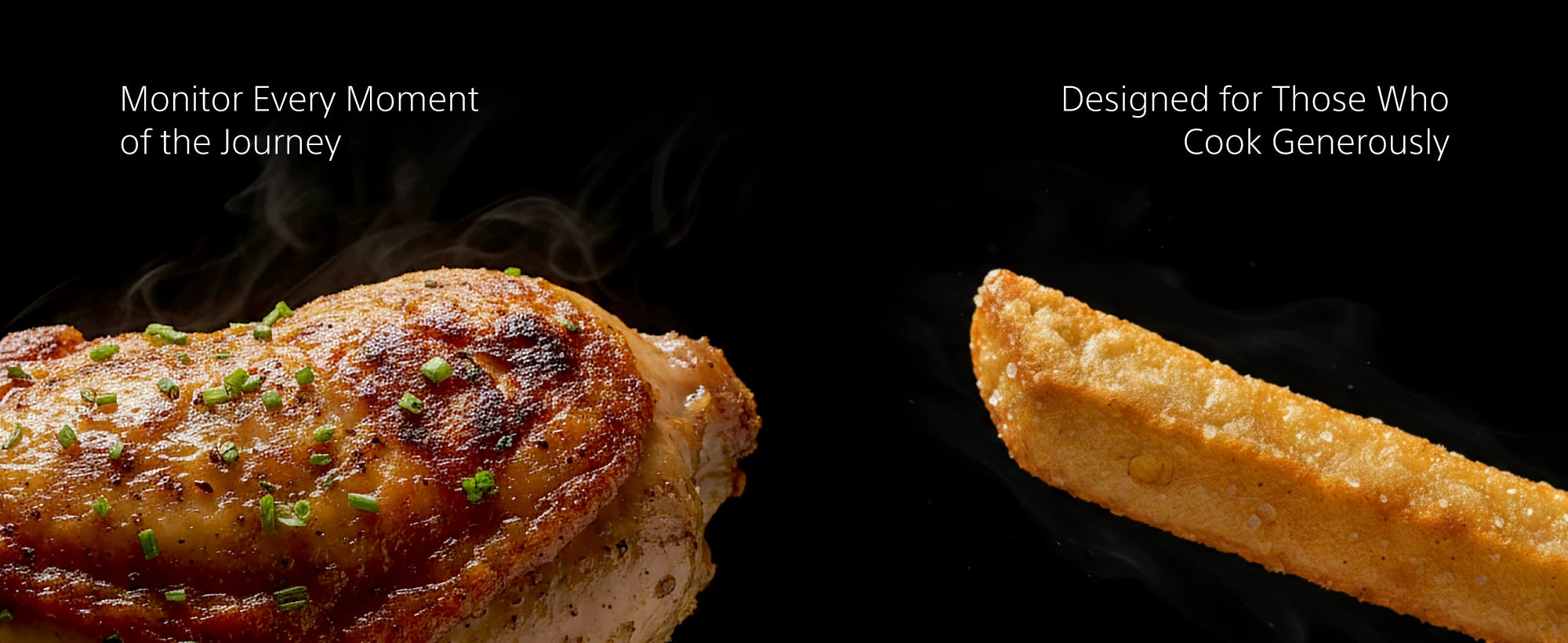 AFR1100 air fryer designed for those who cook generously