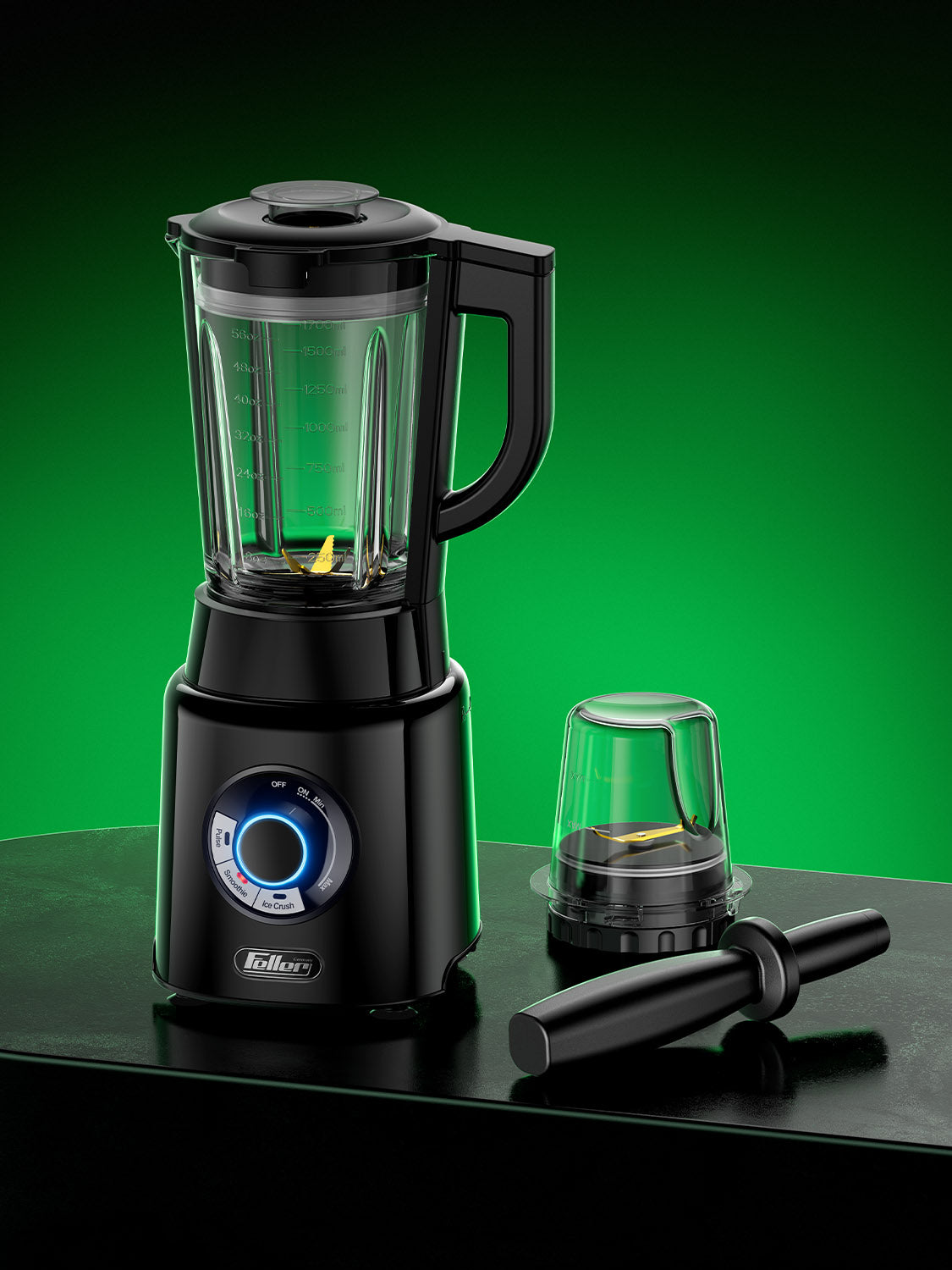 BLG1200 Blender with Grinder Black