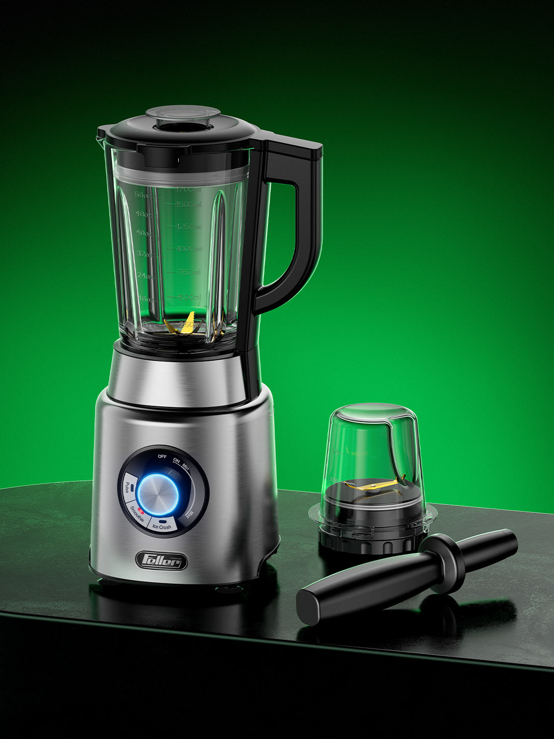 BLG1200 Blender with Grinder Stainless Steel