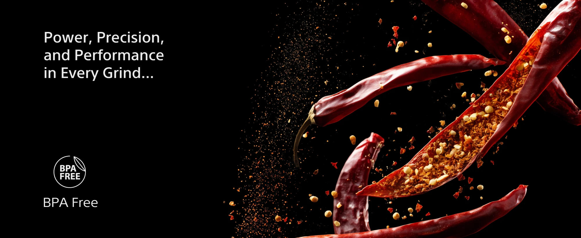 EG151 grinding spices — power, precision and performance, BPA-free