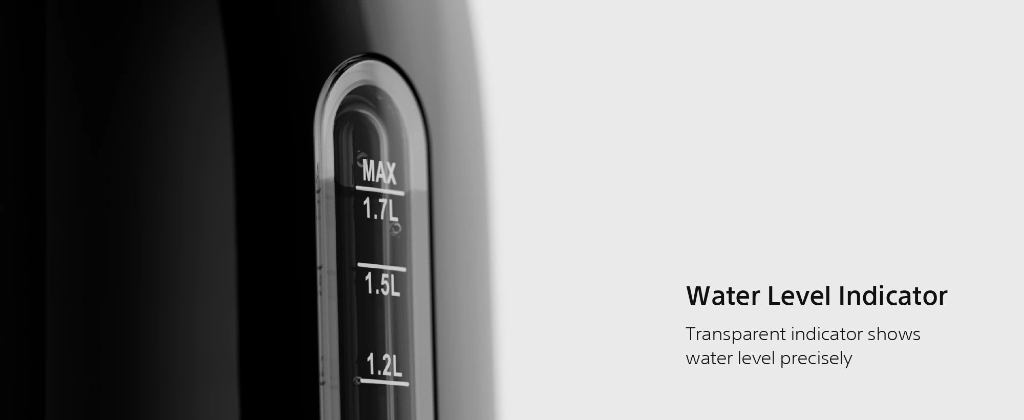 EK200 rapid boiling, vintage thermometer, transparent water level indicator and LED status