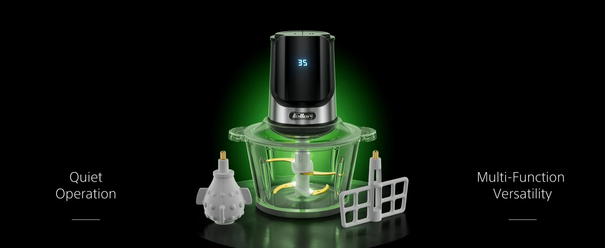 FC500 Lite food chopper with accessories in the box