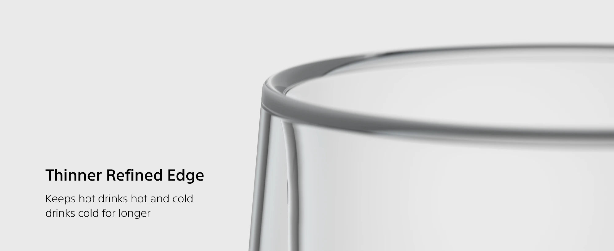 SG300 heavier borosilicate build, up to 30% heavier for durability and stability