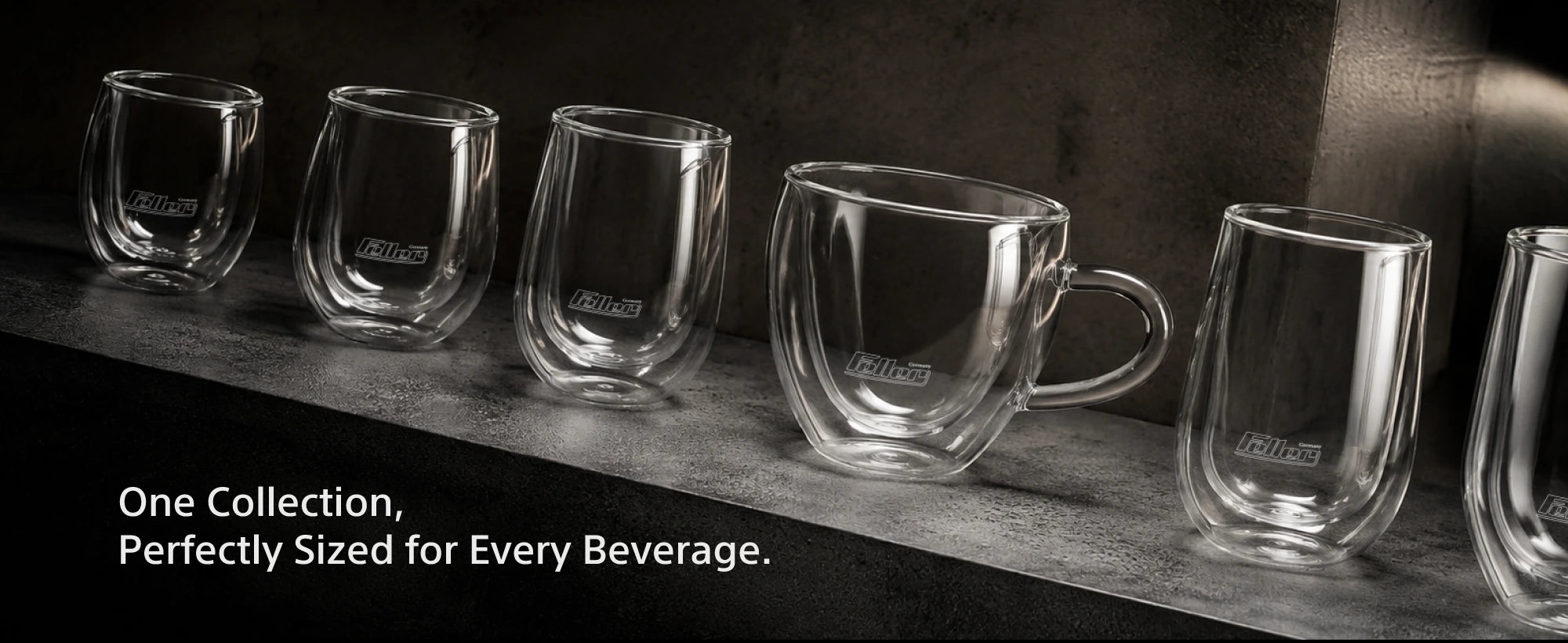 One Collection, Perfectly Sized for Every Beverage