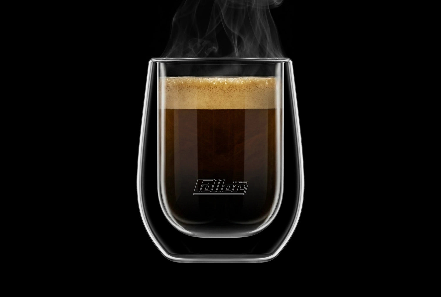 Feller TG80 Double-Wall Espresso Glasses