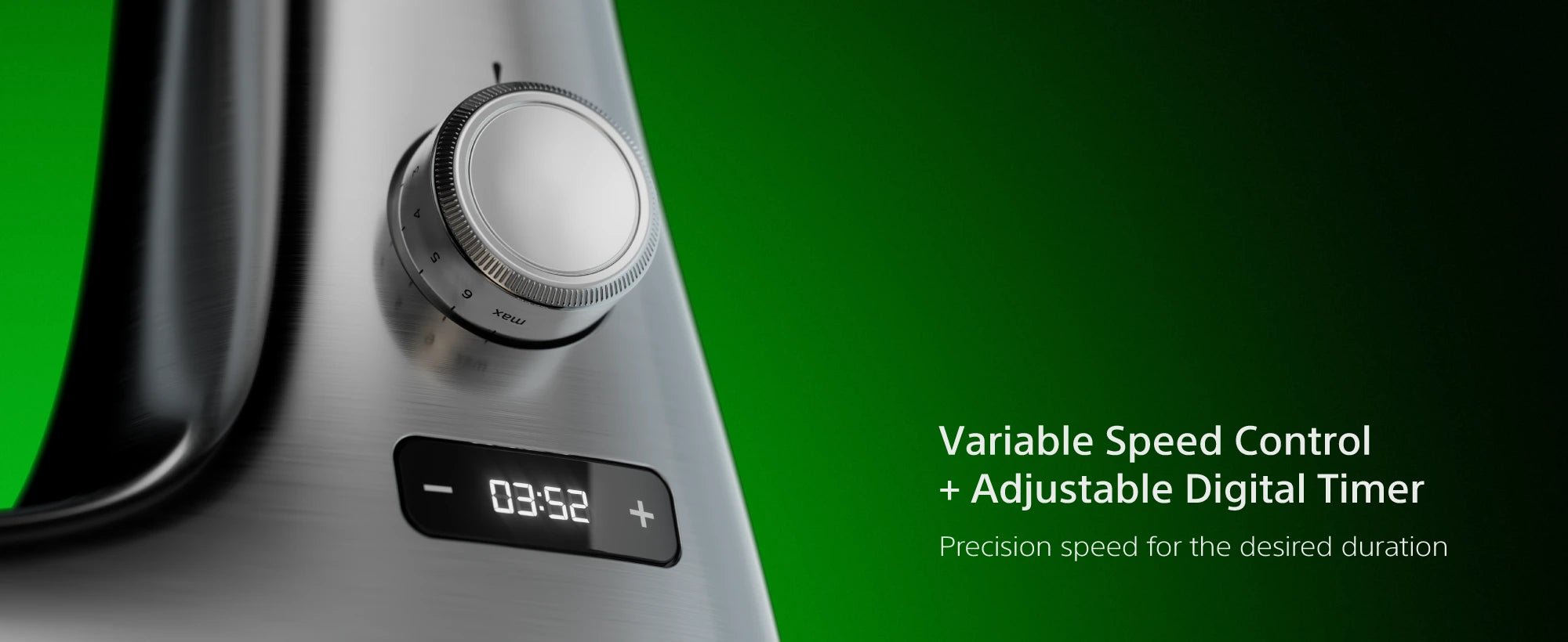 KM1500 die-cast aluminum body, variable speed, patented cooling and full metal gears