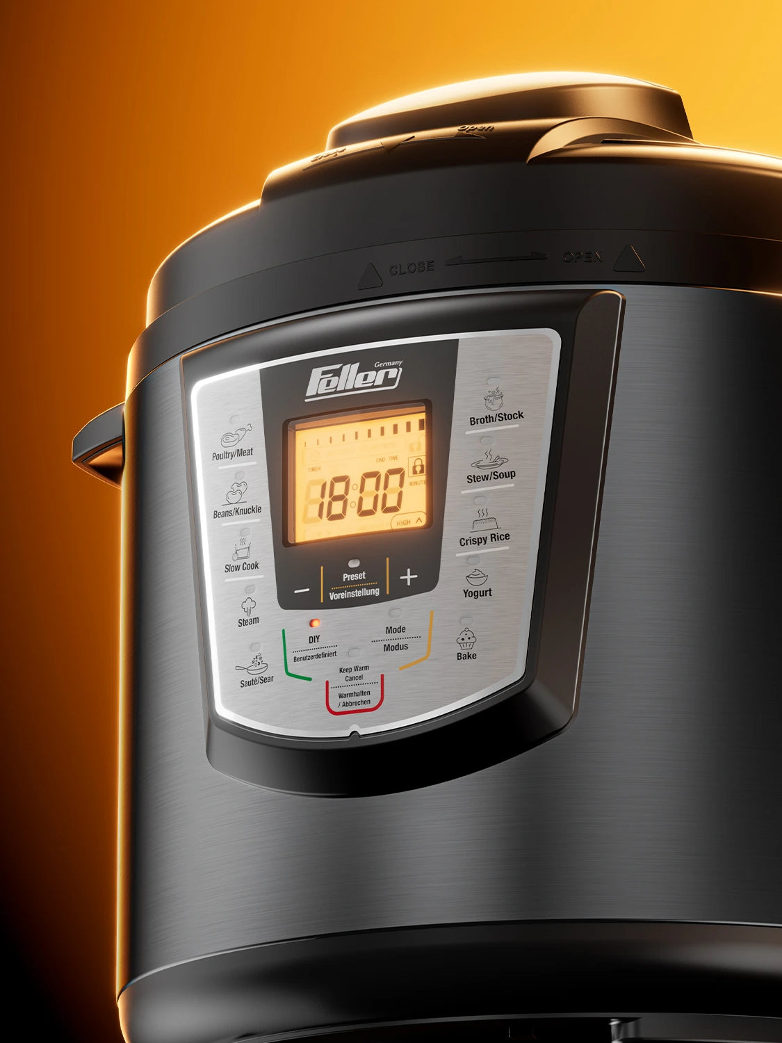 PC165 Pressure Cooker Platinum