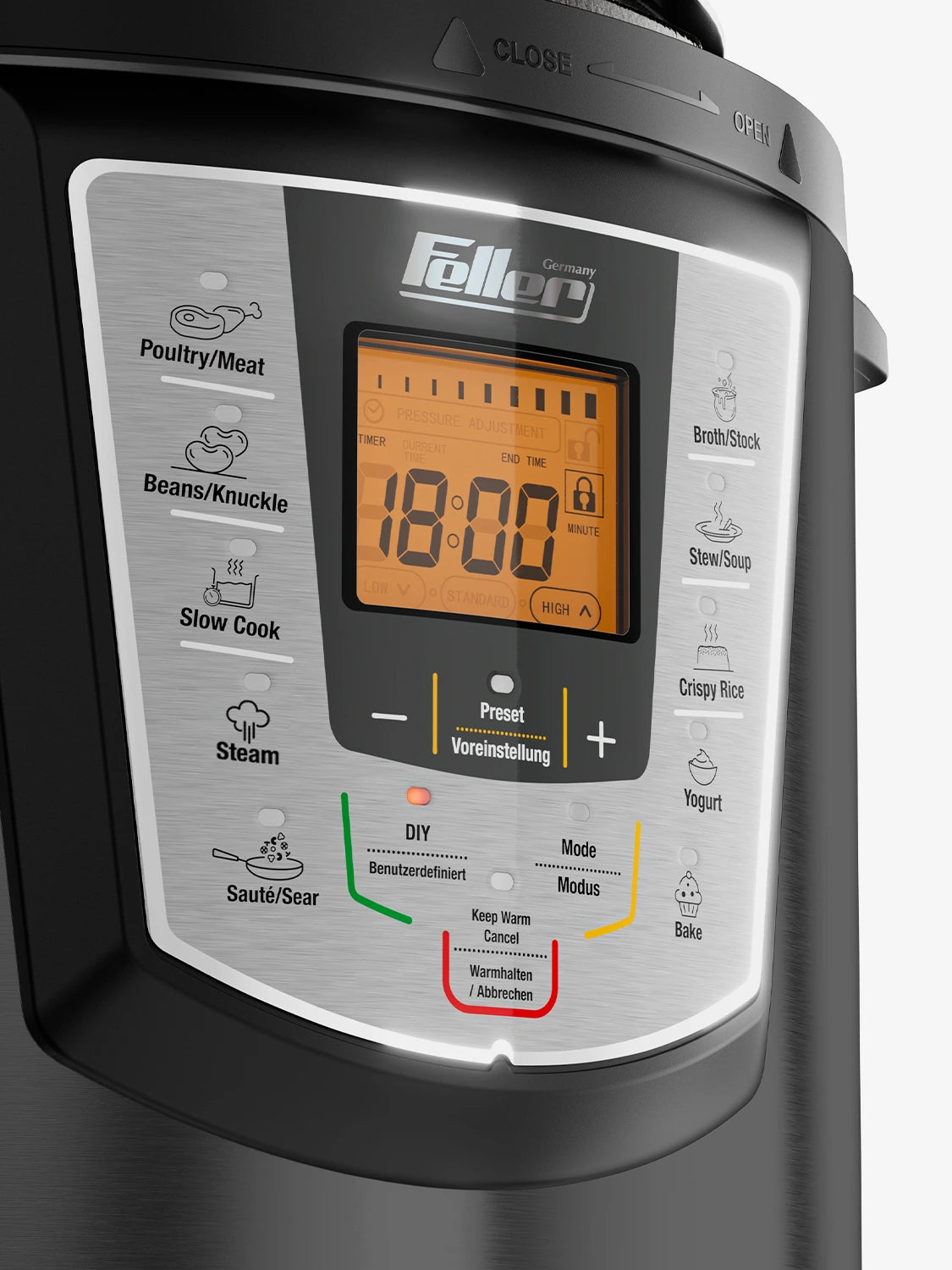 PC165 Pressure Cooker Platinum