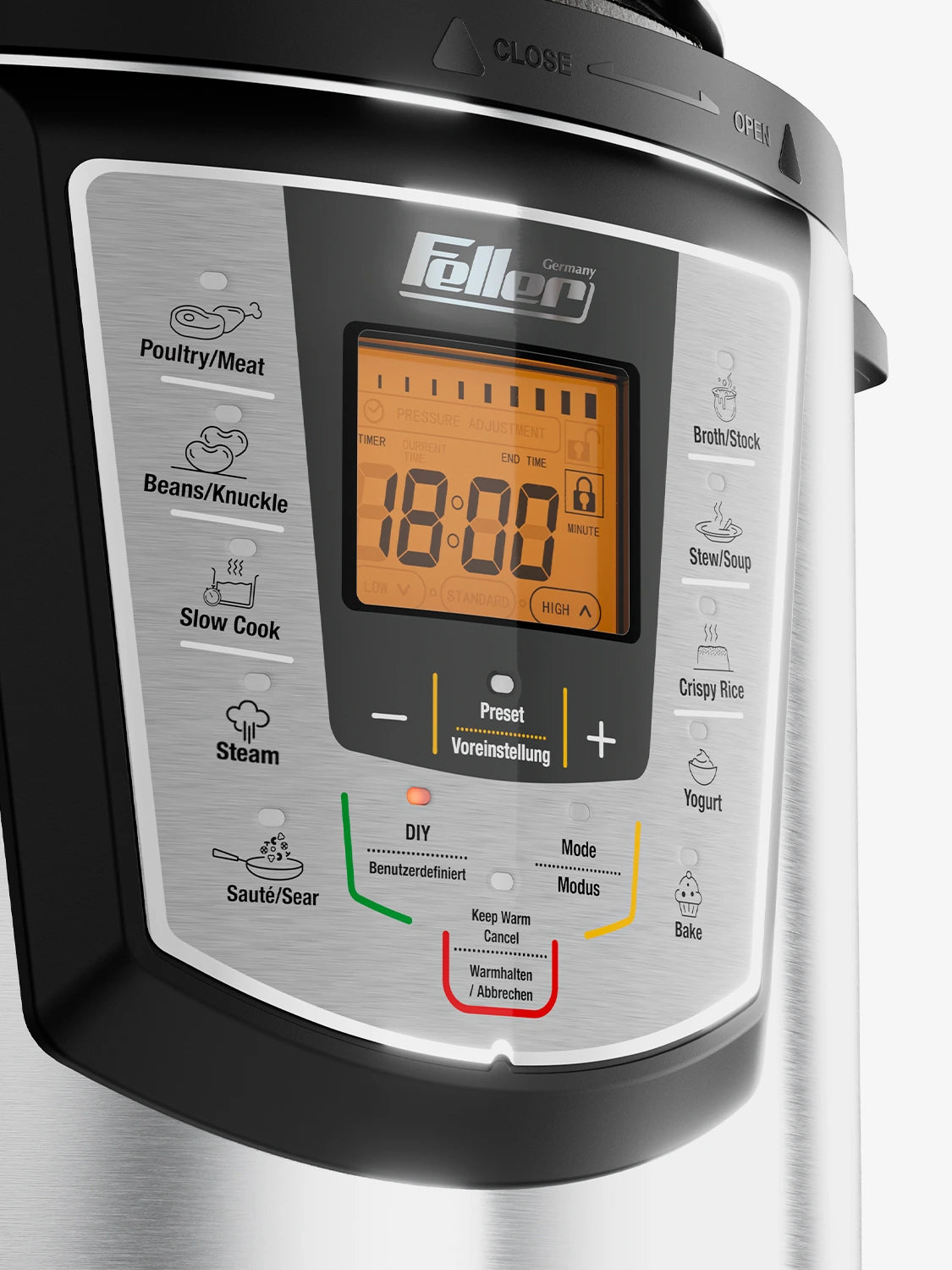 PC165 Pressure Cooker Stainless Steel