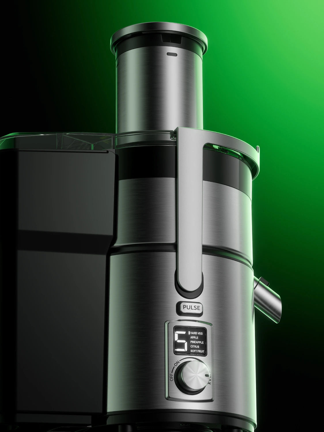 PJ1200 Juicer Stainless Steel