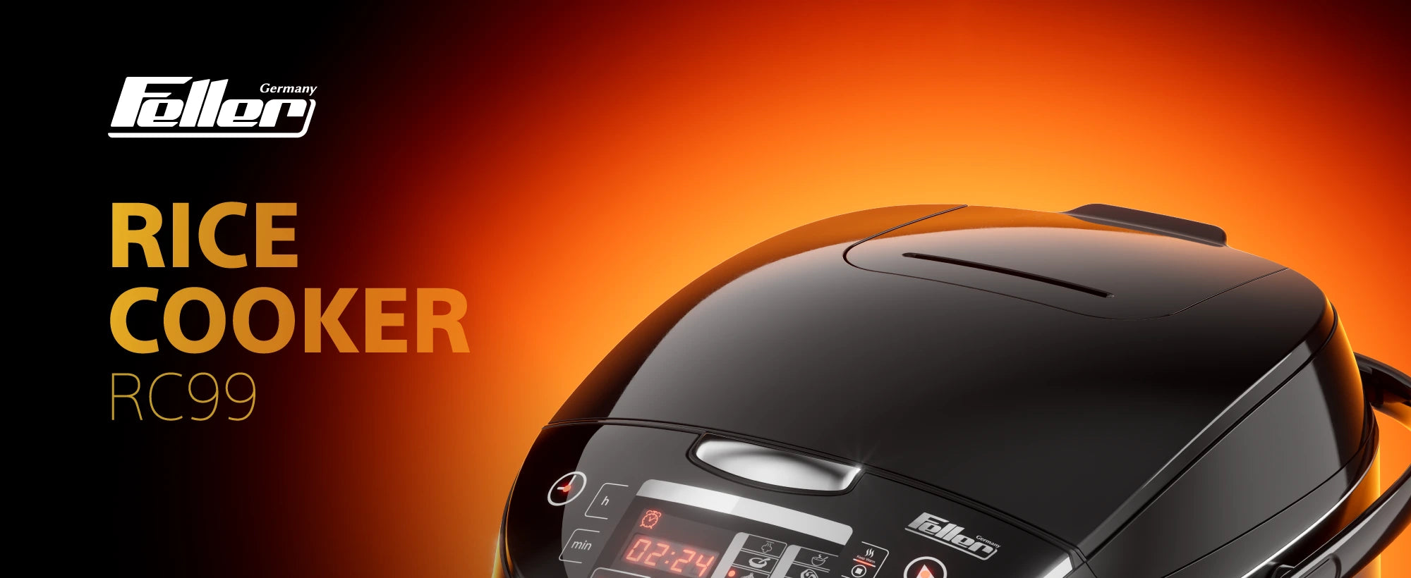 Feller RC99 11-in-1 multi cooker / rice cooker, 5L