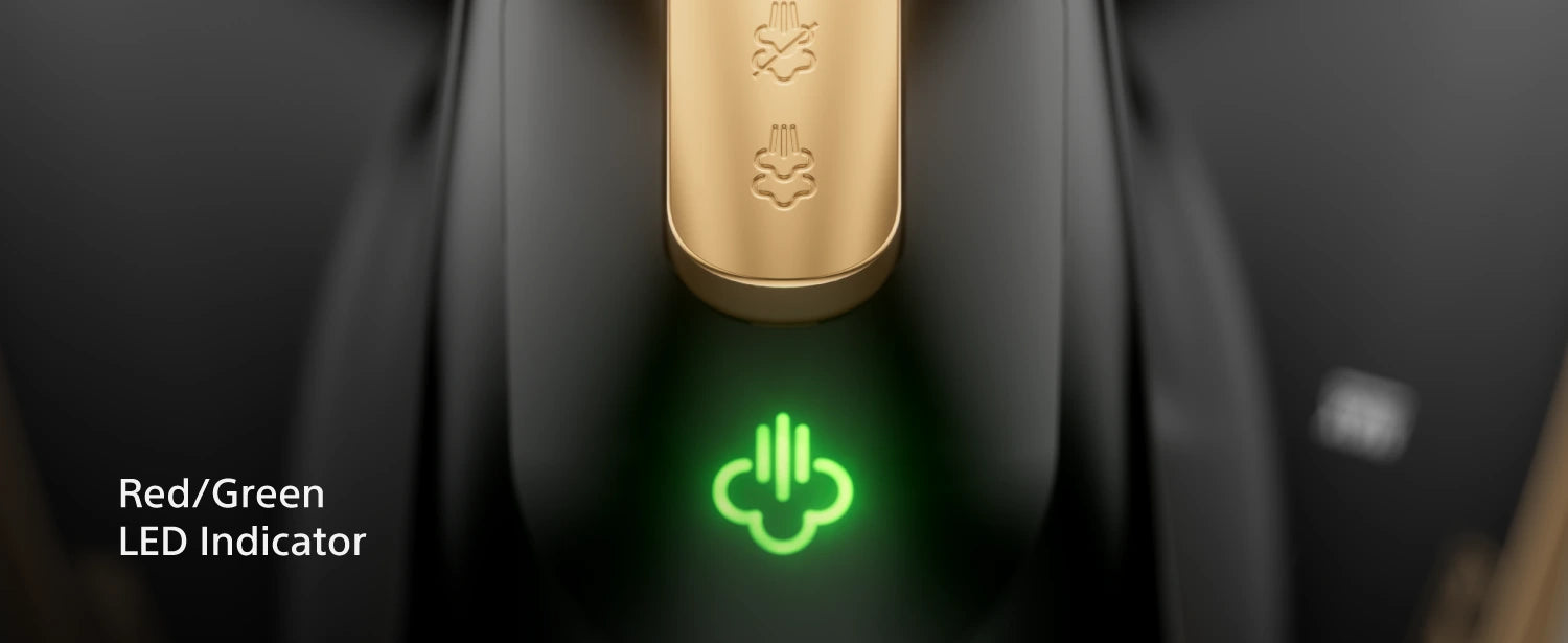 SI260 double-layer PrimeGold Ceramic soleplate, 350mL capacity, LED status indicator and red/green LED