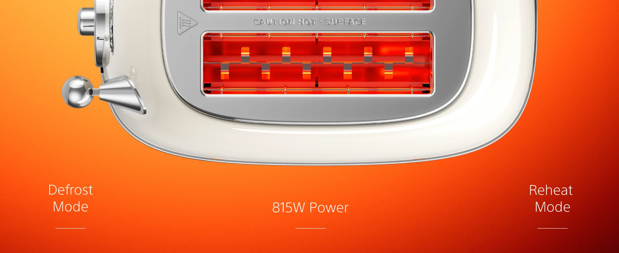 TO290 toasting modes — defrost mode, reheat mode, up to 815W power