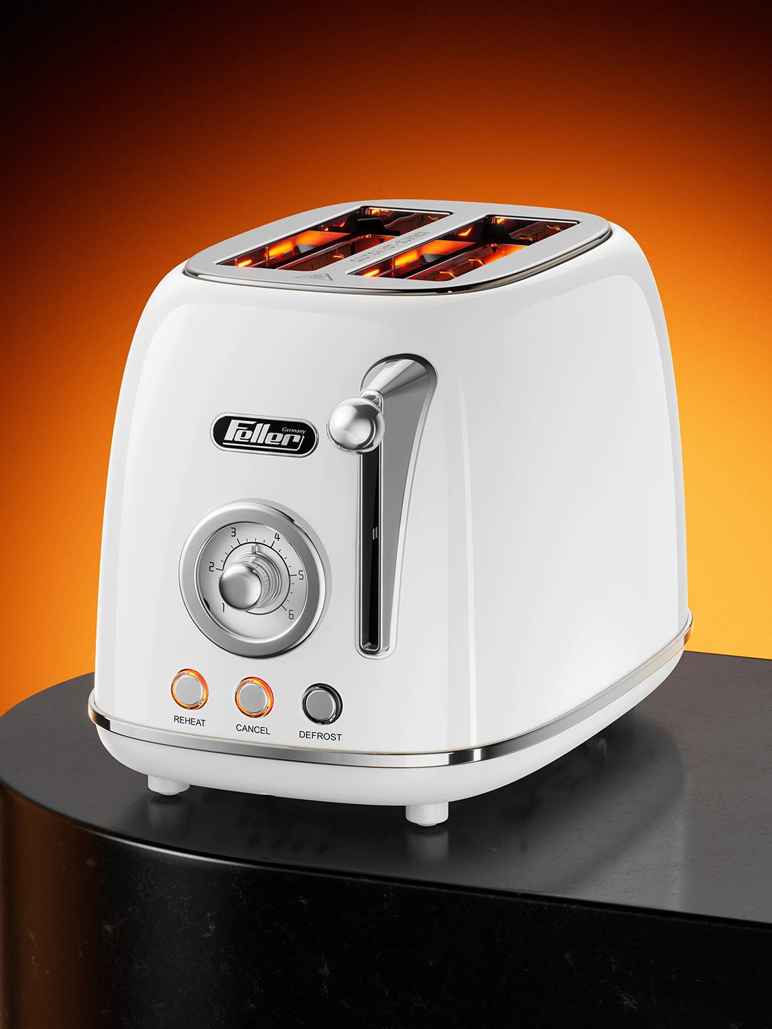 TO290 Toaster White