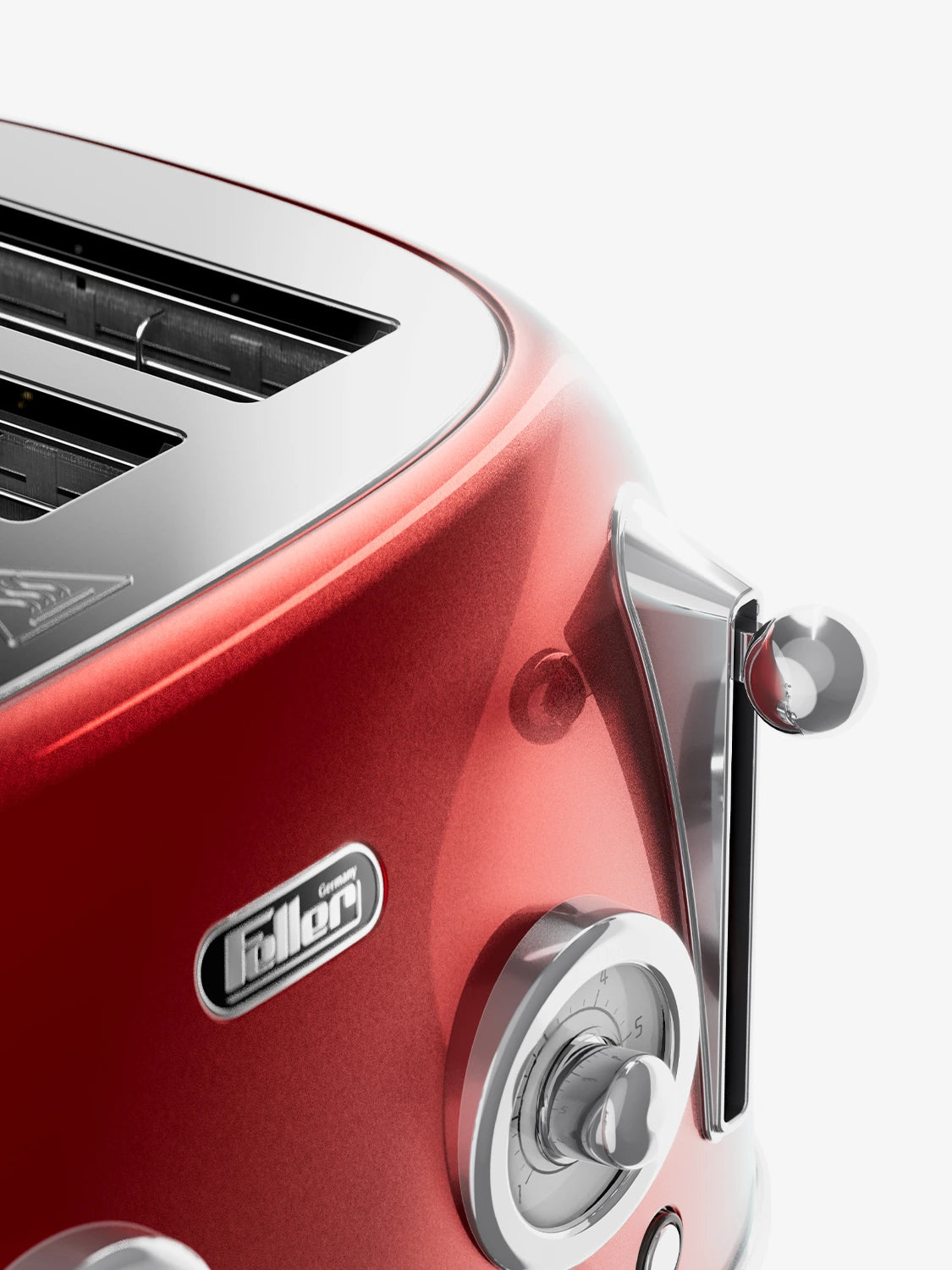 TO490 Toaster Red