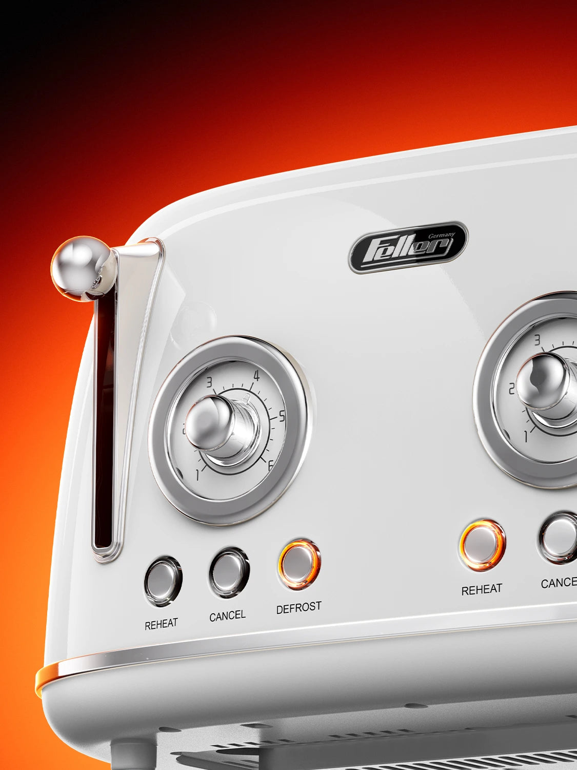 TO490 Toaster White