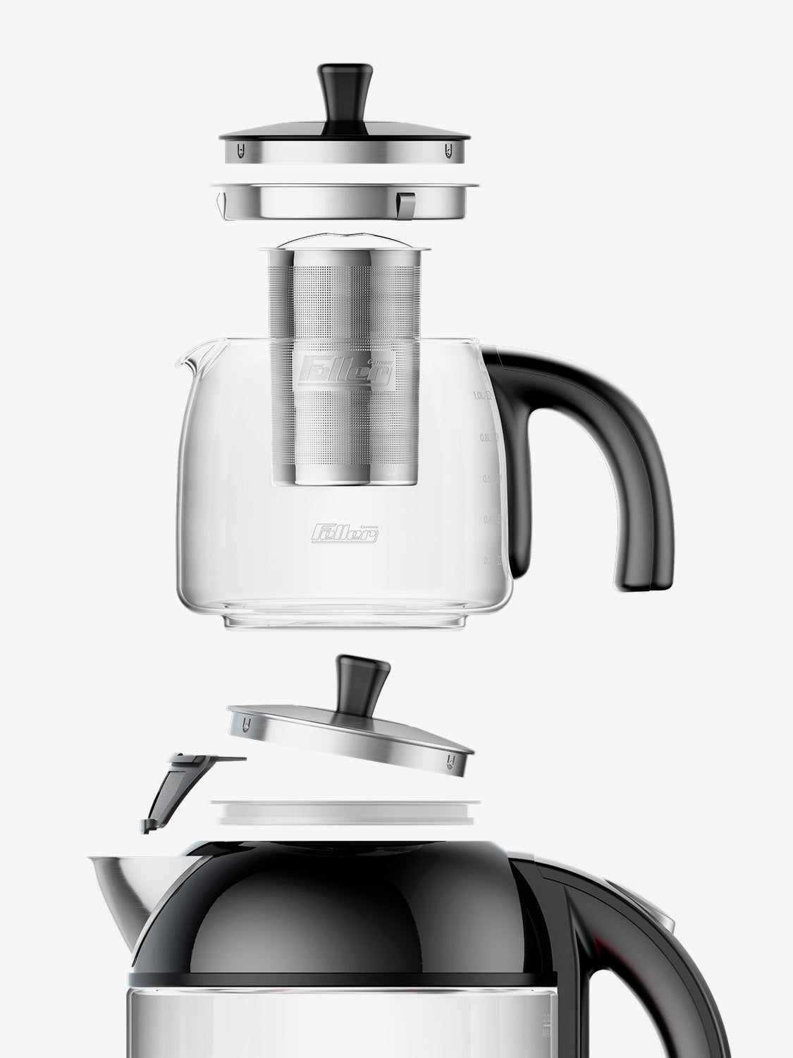 TS289 Tea Station Black