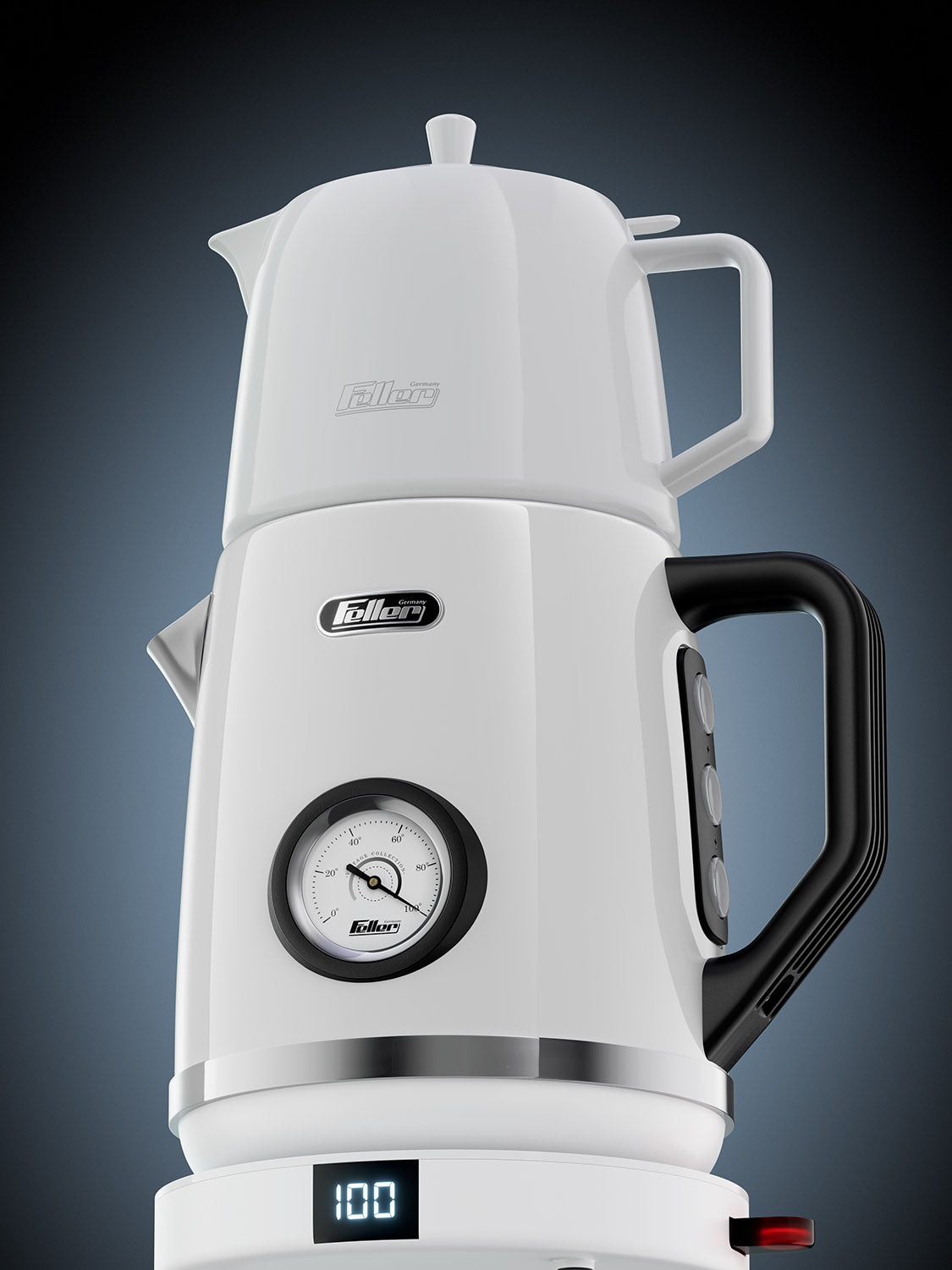 TS290 Tea Station White Porcelain