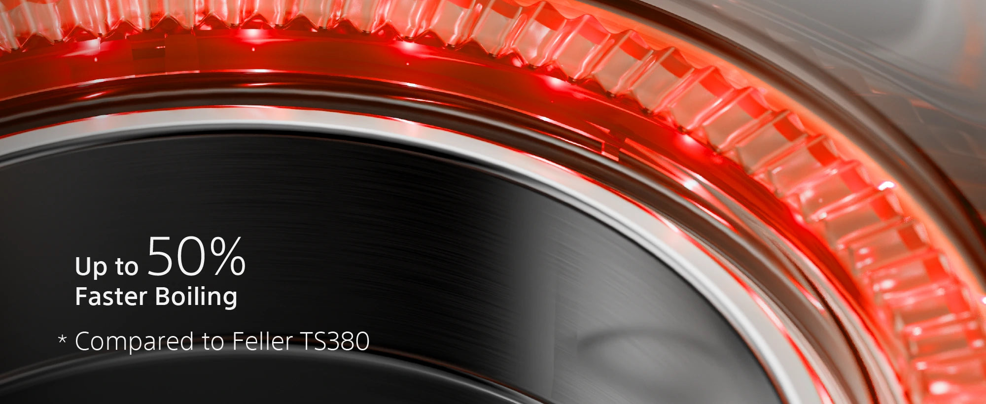 TS390 adaptable lid, stainless-steel teapot filter, silicone ring, drip tray and up to 50% faster boiling