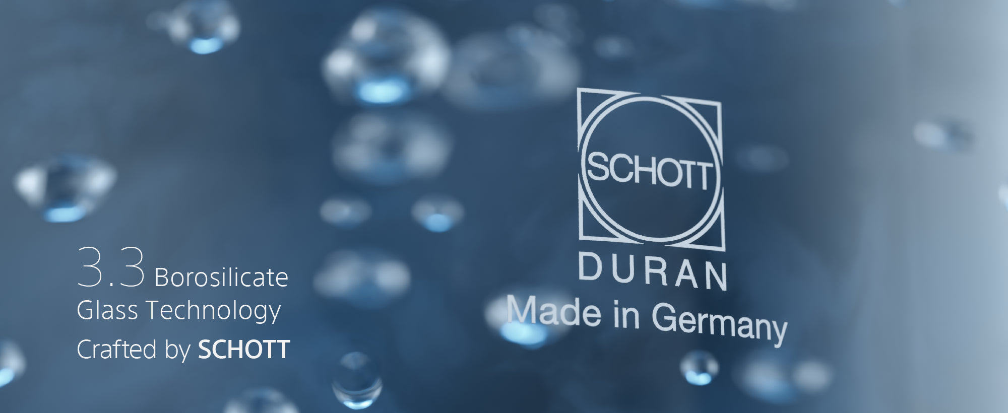 TS740 SCHOTT DURAN borosilicate 3.3 glass, made in Germany, and its glass qualities