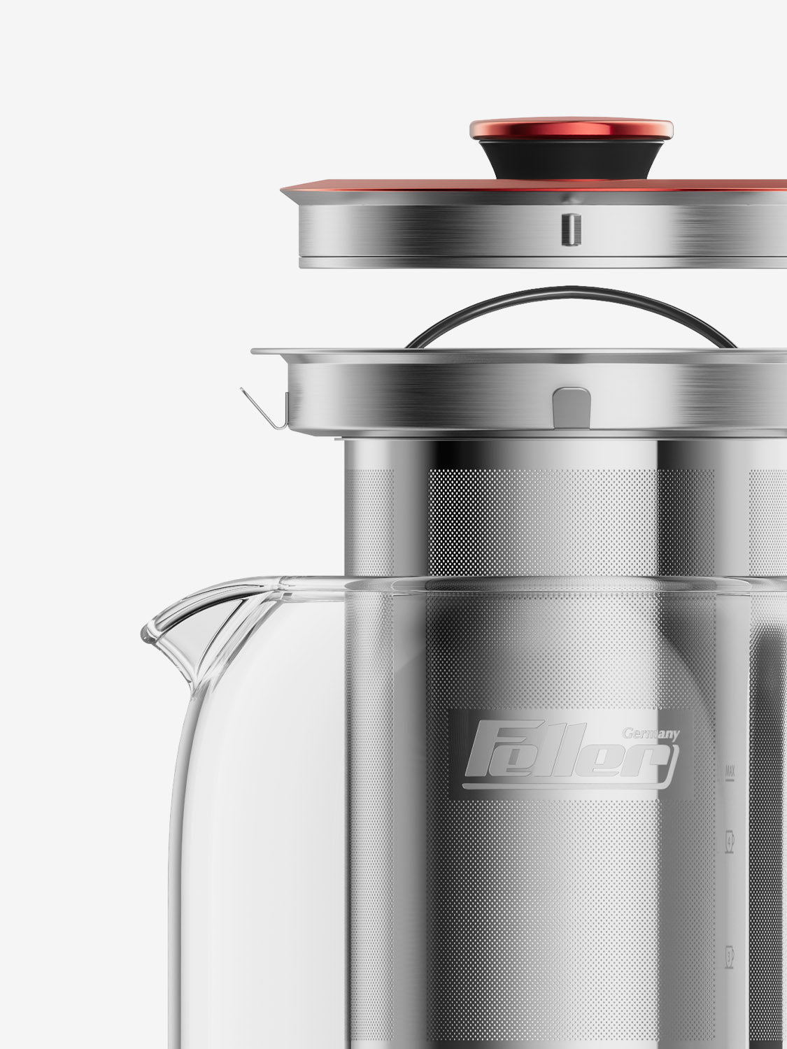 TS740 Tea Station Red