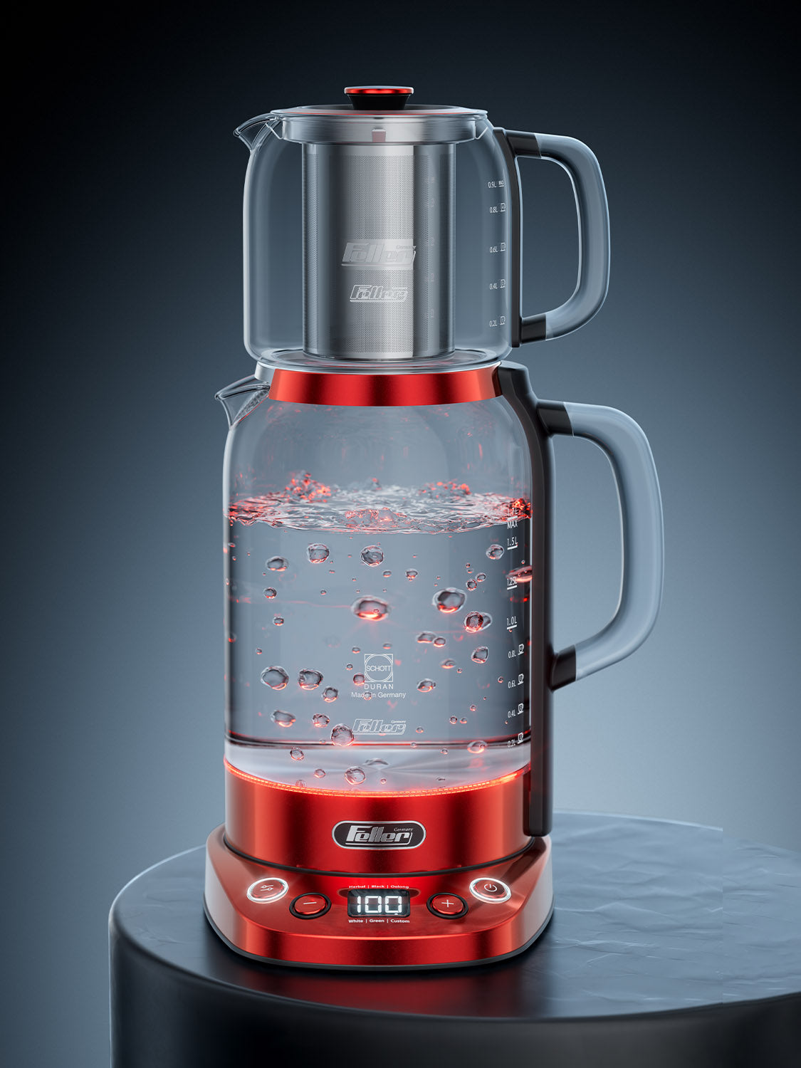 TS740 Tea Station Red