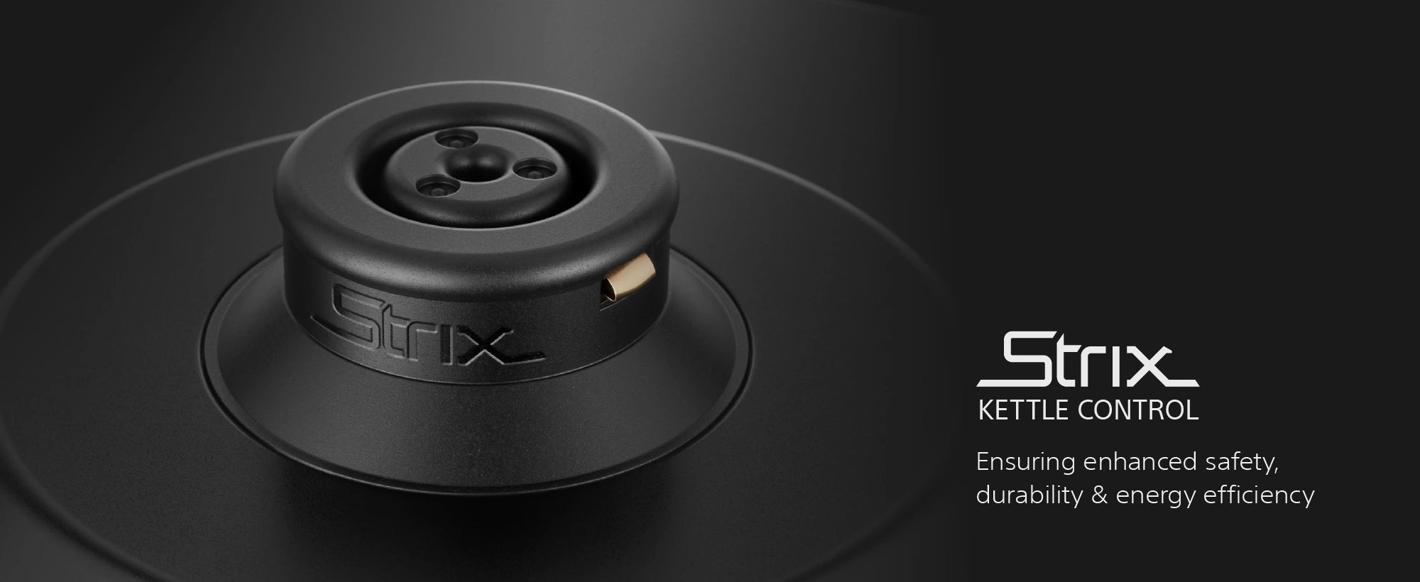TSS550 digital touch controls, Strix kettle control, double-wall kettle and premium glass teapot