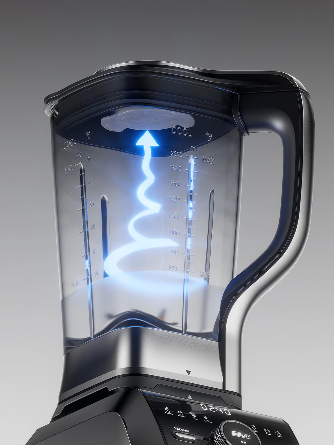 VBL1800 Vacuum Blender Black