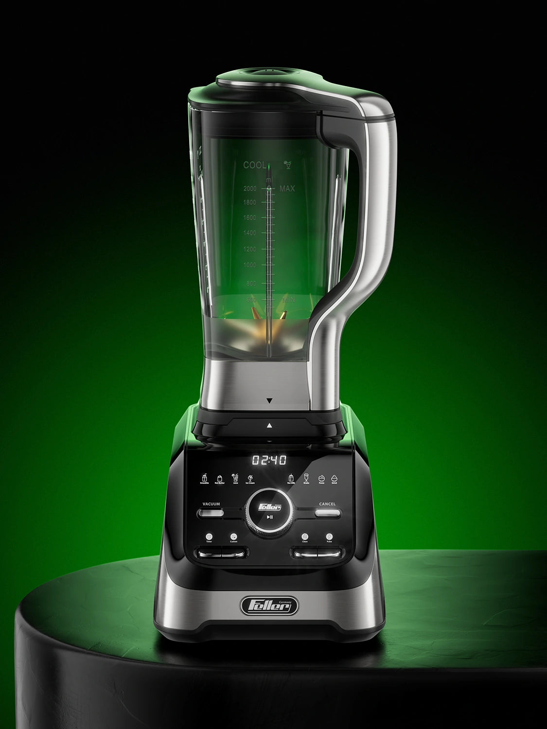 VBL1800 Vacuum Blender Black