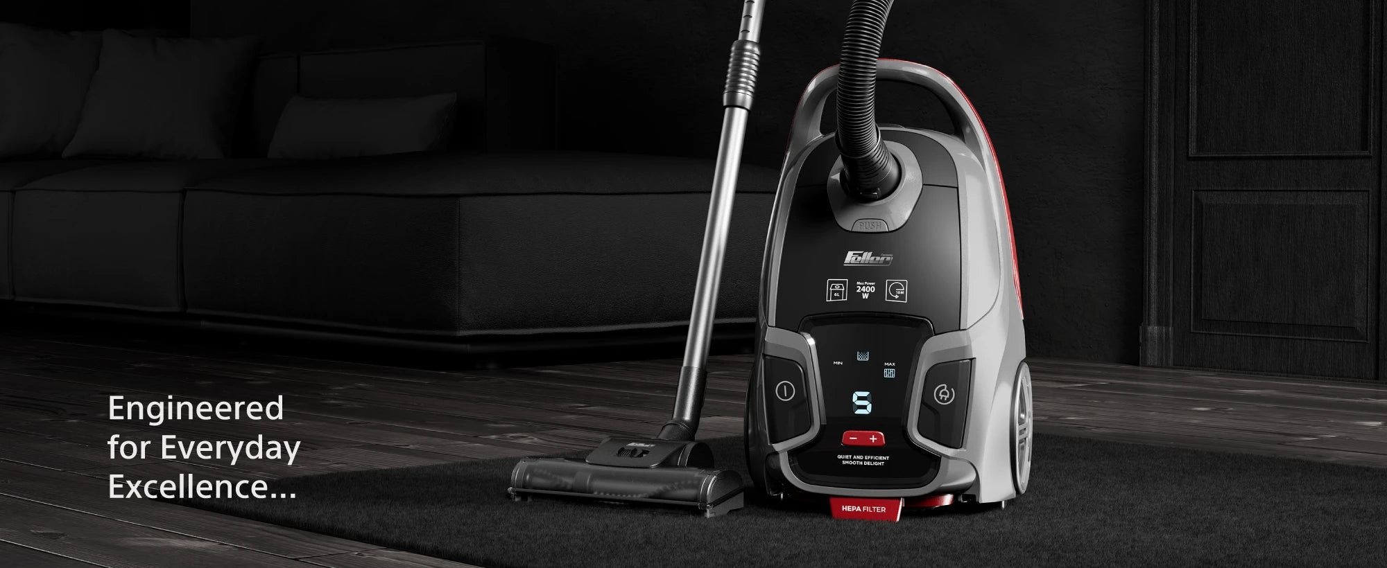 Feller VC240 vacuum cleaner — engineered for everyday excellence