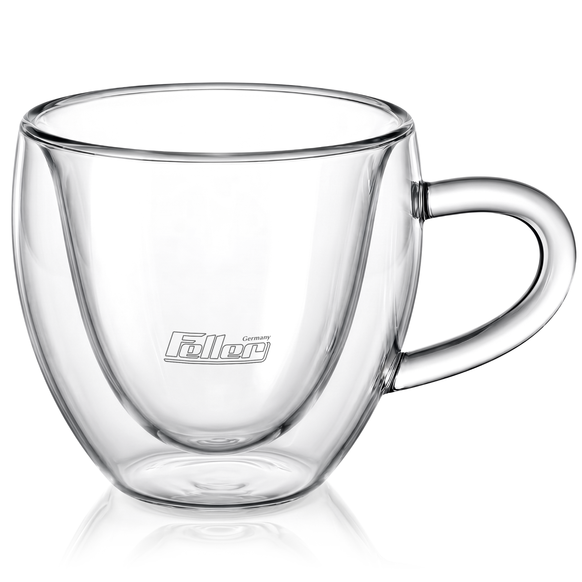 TG300 Double-Wall Glass Mugs